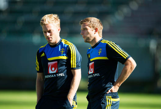 Sebastian Larsson och Anders Svensson