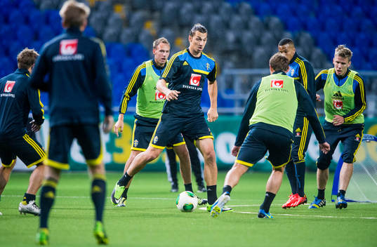 Sveriges Zlatan Ibrahimovic