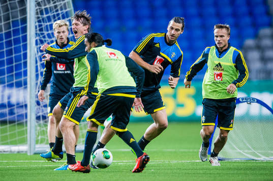 Sveriges Kim Källström stämplas illa av Zlatan