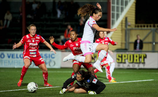 LdB Malmös Sara Björk Gunnarsdottir kommer fri men
