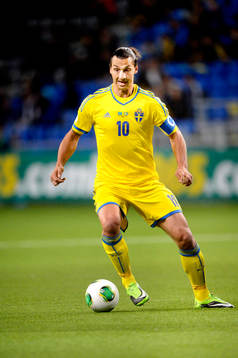 Sveriges Zlatan Ibrahimovic
