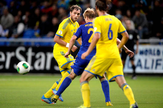 Sveriges  Johan Elmander