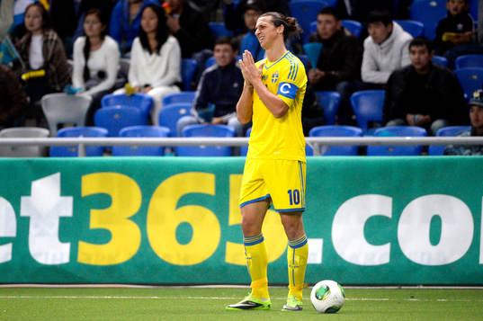 Sveriges Zlatan Ibrahimovic