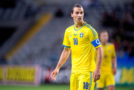 Sveriges Zlatan Ibrahimovic