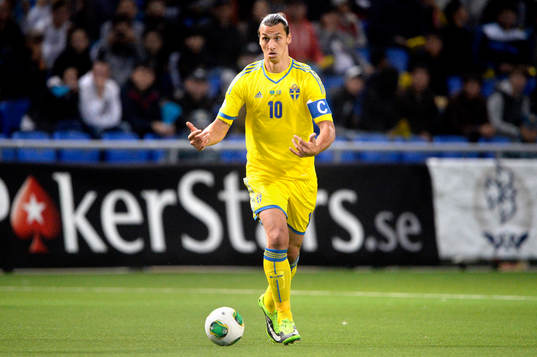 Sveriges Zlatan Ibrahimovic