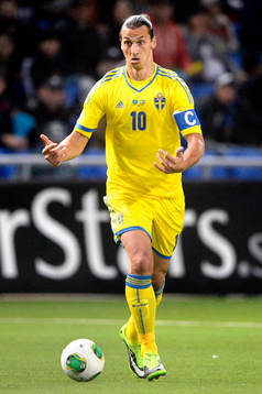 Sveriges Zlatan Ibrahimovic