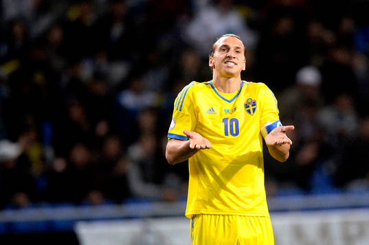 Sveriges Zlatan Ibrahimovic