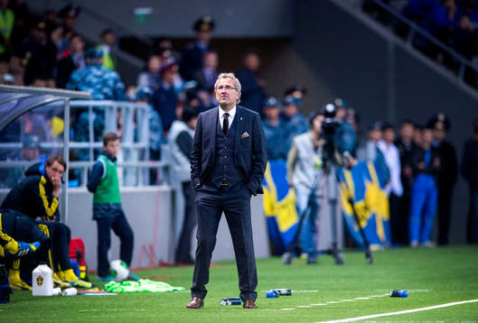 Sveriges förbundskapten Erik Hamrén