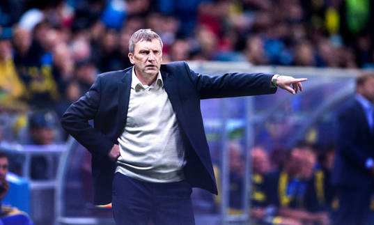 Kazakstans förbundskapten Miroslav Beranek