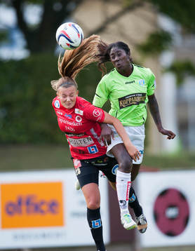 Olivia Welin, Kristianstad och Anita Asante, Göteborg