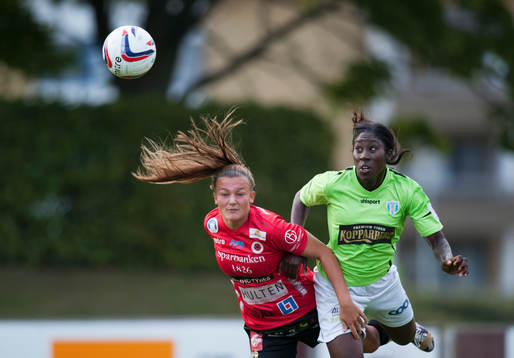 Anita Asante, Göteborg, och Olivia Welin, Kristianstad i