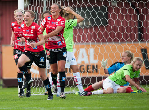 2-0, Lorca van de Putte, Kristianstad, gör sitt första
