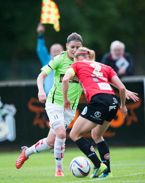 Olivia Schough, Göteborg utmanar Sif Atladottir,