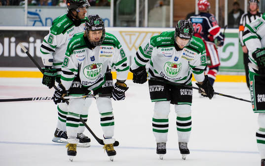 Rögles William Nylander med sin pappa Michael Nylander
