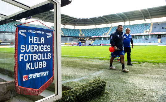 Svenska Spel har stoppat allt spel på matchen