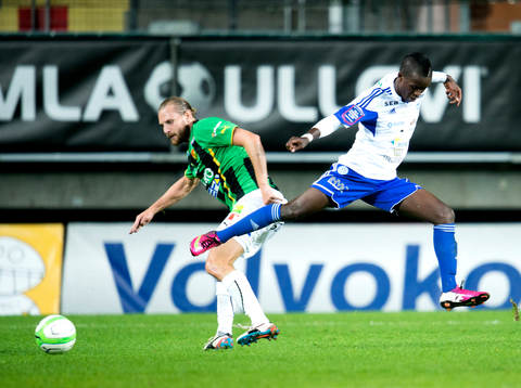 Gais Richard Spong och Värnamos Phathizwe Sacolo
