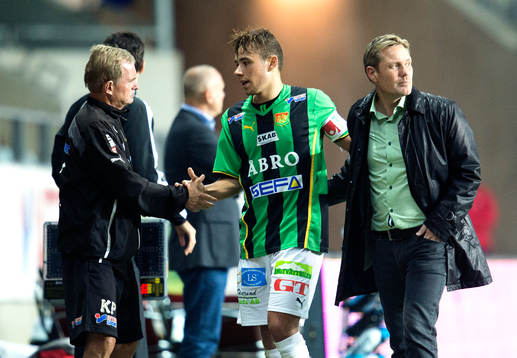 Gais assisterande tränare Kjell Pettersson och tränare