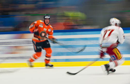 s Erik Josefsson ishockeymatchen i SHL mellan Växjö och