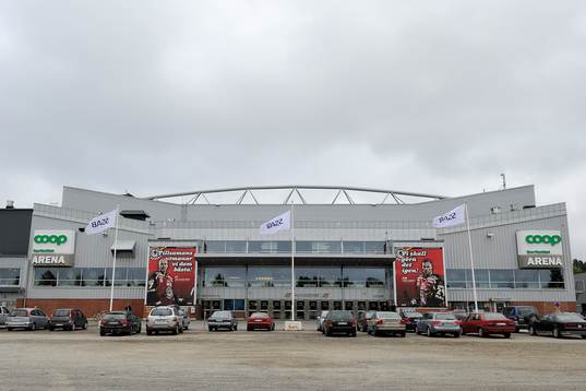 Coop Arena innan ishockeymatchen i SHL mellan Luleå och