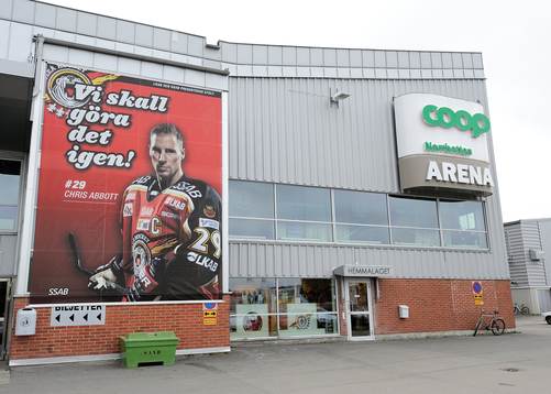 Coop Arena innan ishockeymatchen i SHL mellan Luleå och