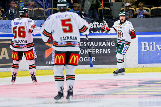 Frölundas Andreas Johnsson jublar