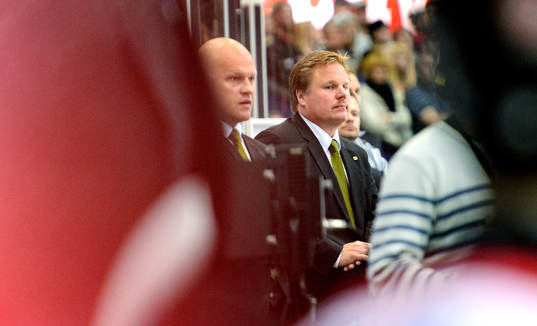 Färjestads tränare Leif Carlsson
