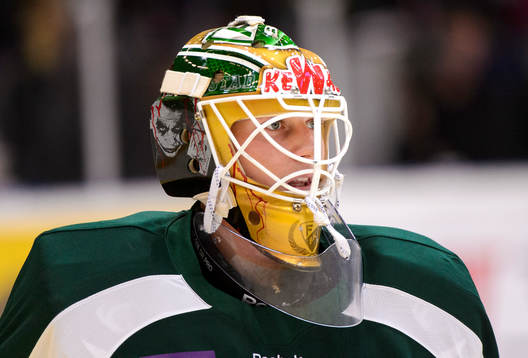 Färjestads målvakt Fredrik Pettersson-Wentzel