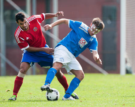 Småklubbsfotboll, idyllisk idrottsplats, närkamp,