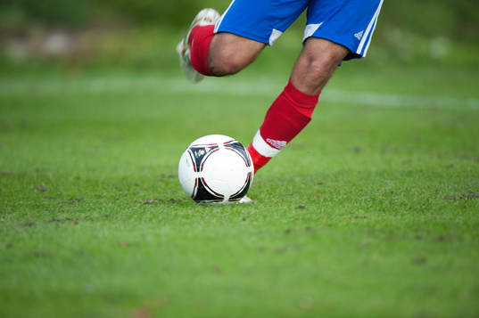 Småklubbsfotboll, idyllisk idrottsplats, Fot,