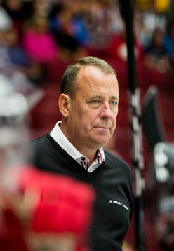Troja Ljungbys tränare Paul Thompson