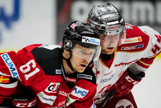 Malmö Redhawks Nicklas Jadeland och Troja Ljungbys