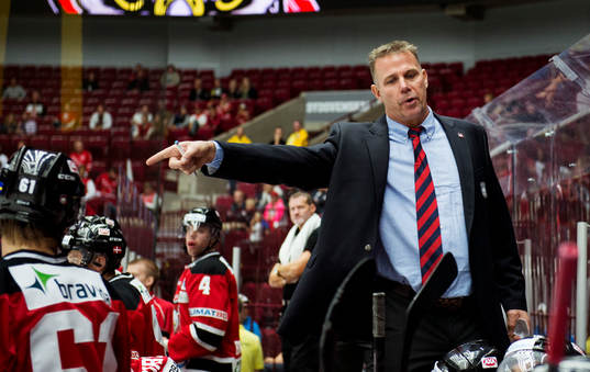 Malmö Redhawks tränare Mats Lusth