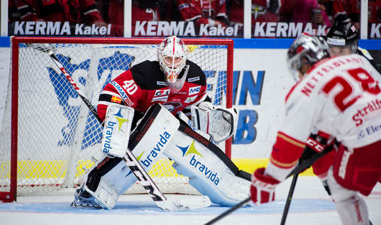 Malmö Redhawks målvakt Pontus Sjögren