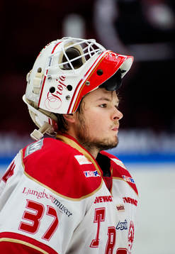 Troja Ljungbys målvakt Christoffer Bengtsson