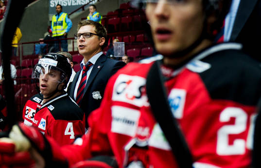 Malmö Redhawks assisterande tränare Björn Hellkvist
