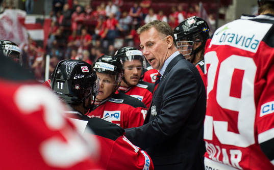 Malmö Redhawks tränare Mats Lusth