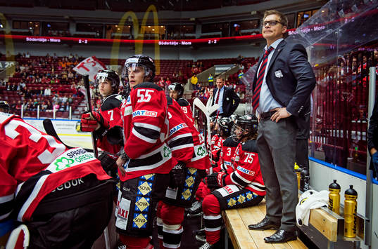 Malmö Redhawks assisterande tränare Björn Hellkvist