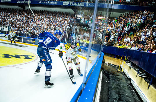 Leksands Jacob de la Rose och Brynäs Ryan Gunderson