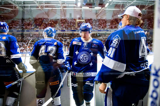 Leksands Mikael Johansson i båset