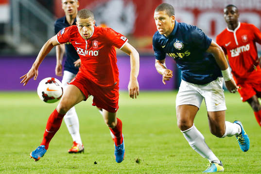 ENSCHEDE - FC Twente - PSV 2-2 ,  Voetbal Ere Divisie ,