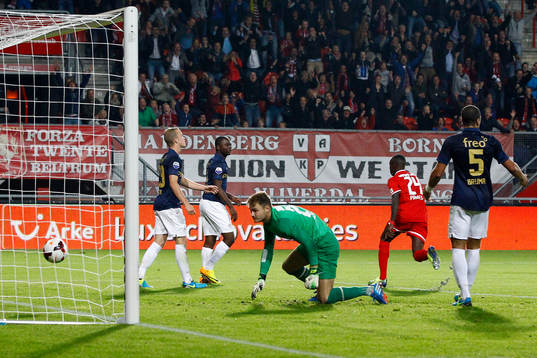 ENSCHEDE - FC Twente - PSV 2-2 ,  Voetbal Ere Divisie ,