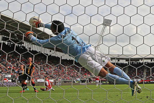 Alkmaar, 15-09-2013, eredivisie, AZ - Go Ahead Eagles, AFAS