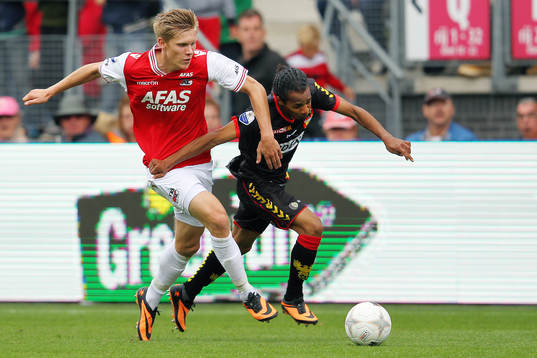 ALKMAAR - AZ - Go Ahead Eagles, Eredivisie, voetbal,