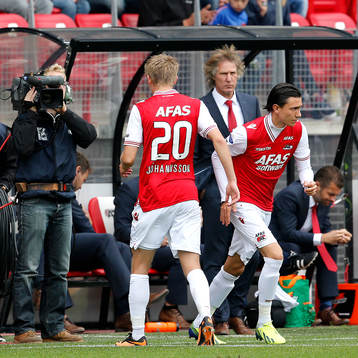 Alkmaar, 15-09-2013, eredivisie, AZ - Go Ahead Eagles, AFAS