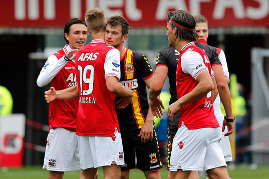 Alkmaar, 15-09-2013, eredivisie, AZ - Go Ahead Eagles, AFAS