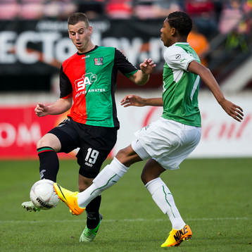 NIJMEGEN, NEC - Feyenoord, voetbal Eredivisie, seizoen