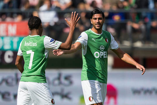 NIJMEGEN, NEC - Feyenoord, voetbal Eredivisie, seizoen