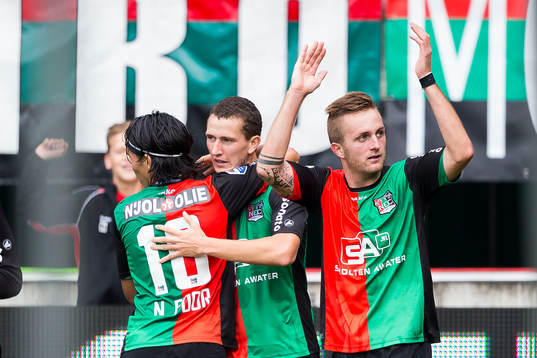 NIJMEGEN, NEC - Feyenoord, voetbal Eredivisie, seizoen