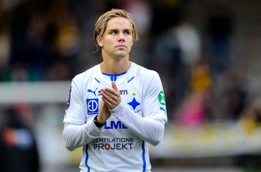 Norrköpings Christoffer Nyman deppar