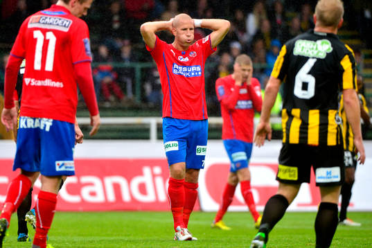 Helsingborgs Mattias Lindström deppar
